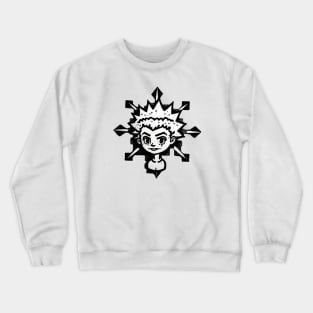 Dark snowflake Crewneck Sweatshirt